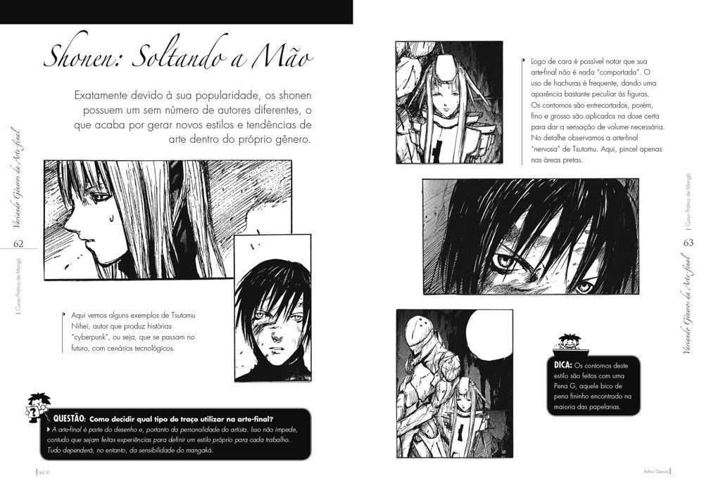 Curso Prático de Mangá Passo a Passo Vol. VI
