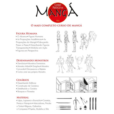 Curso Prático de Mangá Passo a Passo Vol. I