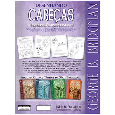 Desenhando Cabeças - Masculina, Feminina e Infantil