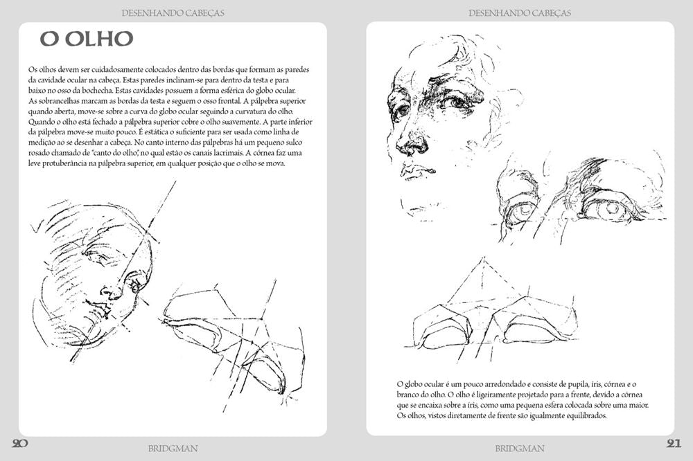Desenhando Cabeças - Masculina, Feminina e Infantil