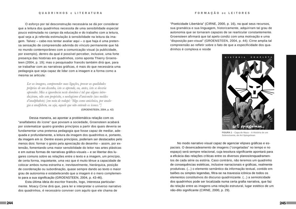 Quadrinhos e Literatura - Diálogos Possíveis