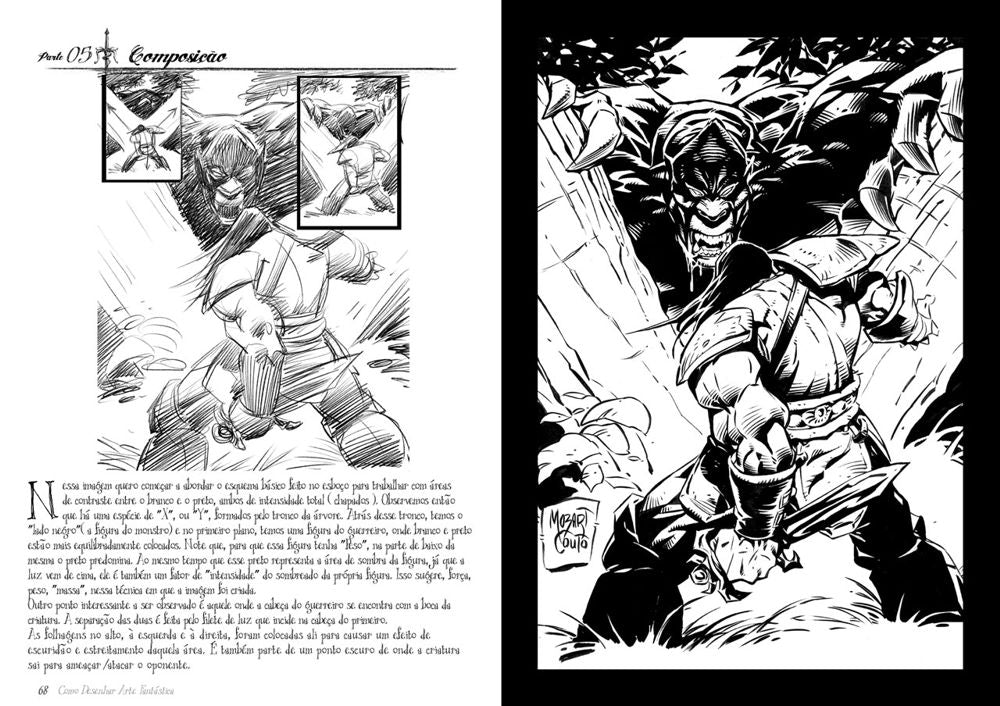 Como Desenhar Arte Fantástica - Mozart Couto