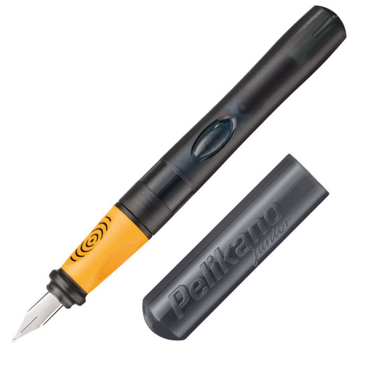 Caneta Tinteiro Pelikano Junior Grey Para Destro Pelikan