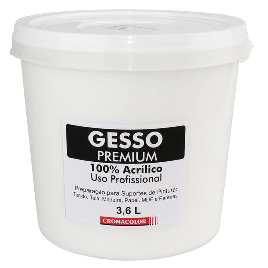 Gesso Acrílico PREMIUM Cromacolor 3,6L