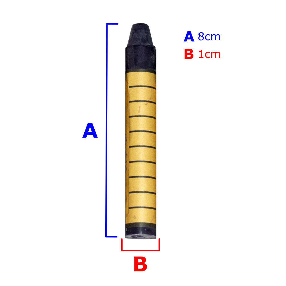 Giz de Cera de Abelha Apiscor 08 Bastões Sortidos