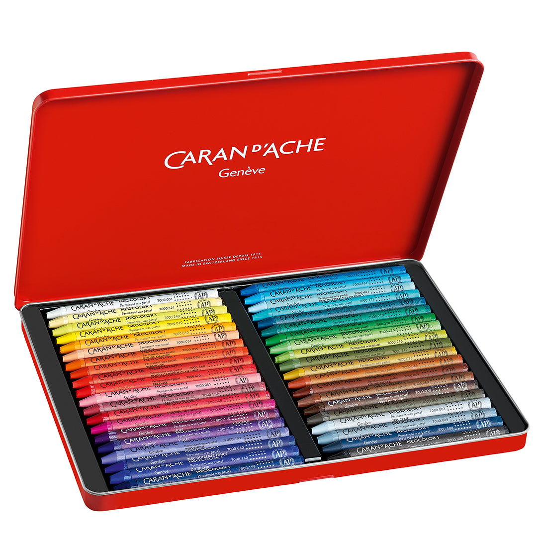 Pastel Oleoso Neocolor I Caran d'Ache 40 Cores