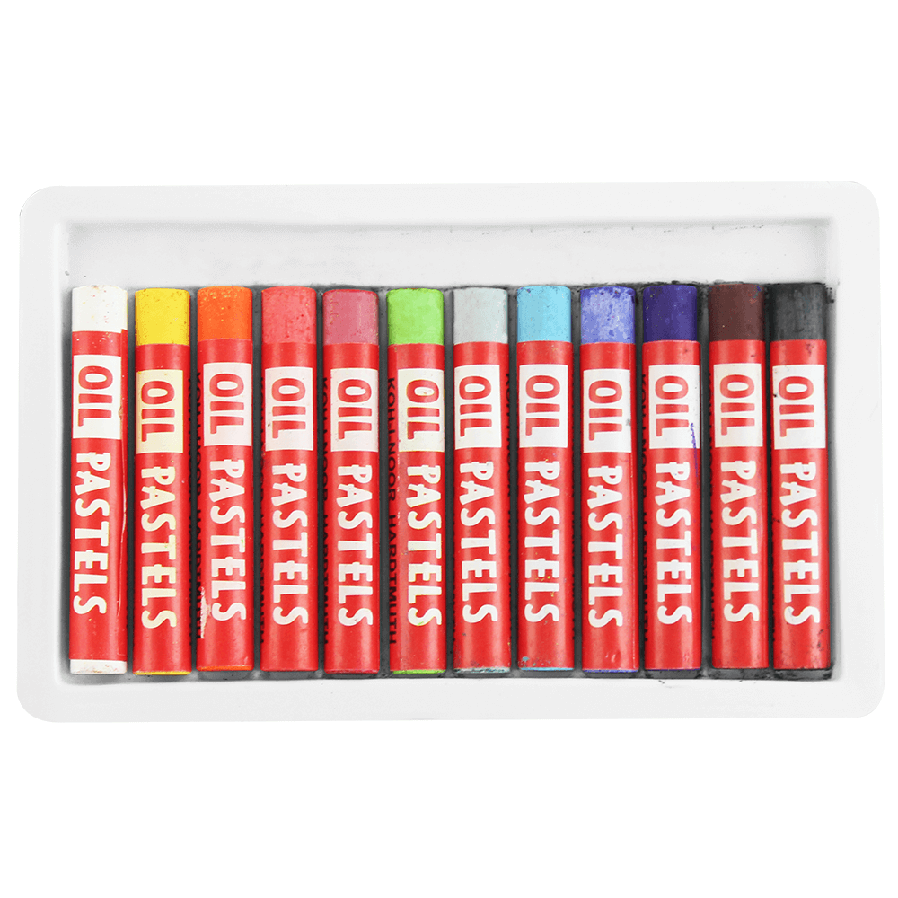 Pastel Oleoso Koh-I-Noor 12 cores