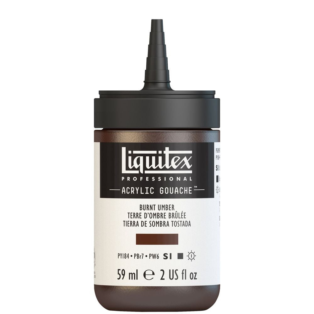 Tinta Acrílica Guache Liquitex 59ml S1 128 Burnt Umber