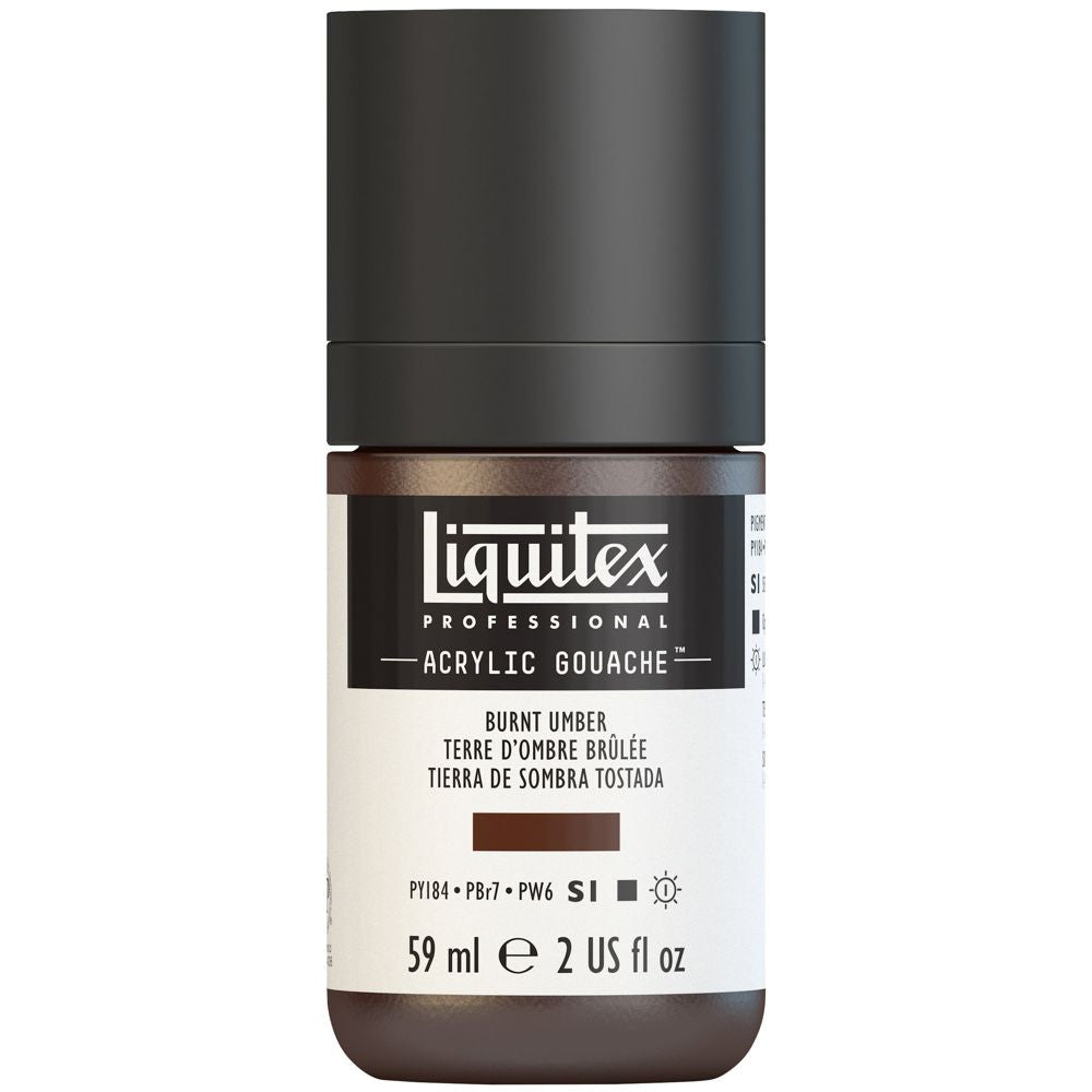 Tinta Acrílica Guache Liquitex 59ml S1 128 Burnt Umber