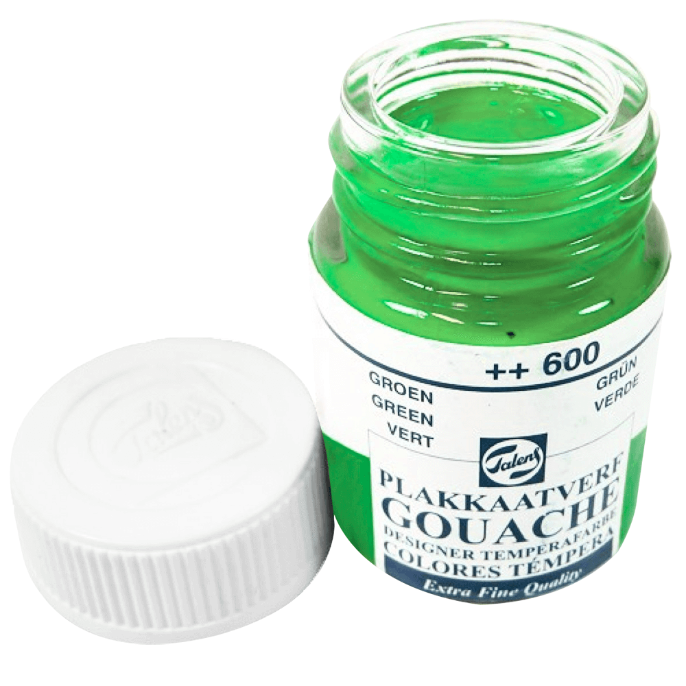 Tinta Guache Para Caligrafia Talens 16ml 600 Green