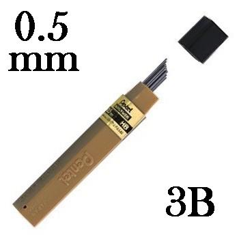 Mina Grafite Pentel 0.5mm 3B