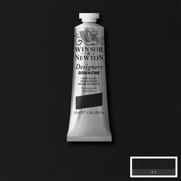 Tinta Guache Winsor & Newton Designers 37ml S1 331 Ivory Black