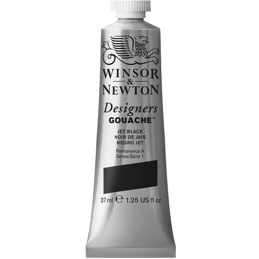 Tinta Guache Winsor & Newton Designers 37ml S1 335 Jet Black