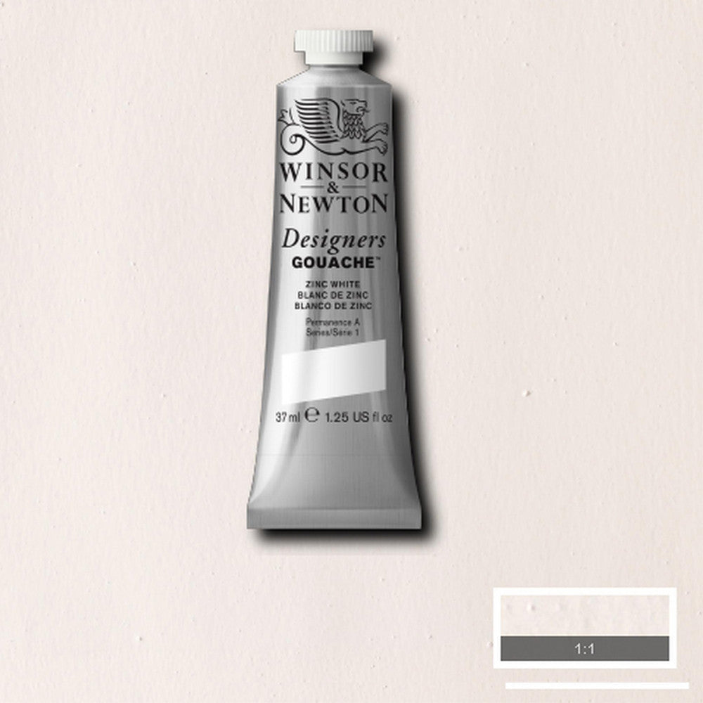 Tinta Guache Winsor & Newton Designers 37ml S1 748 Zinc White