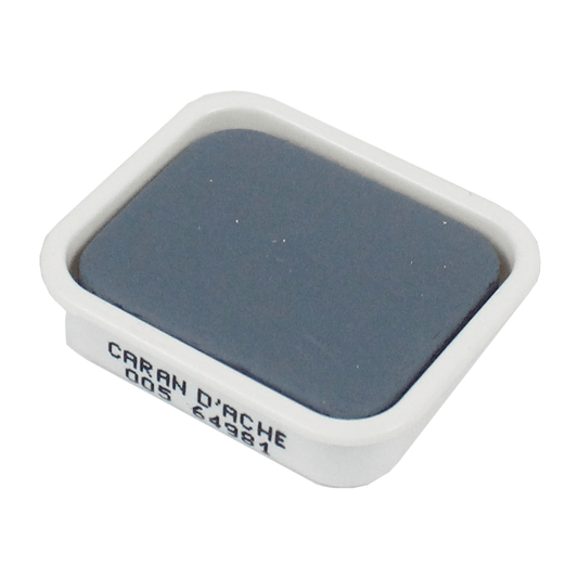 Tinta Guache Studio Caran d'Ache Pastilha 005 Gray
