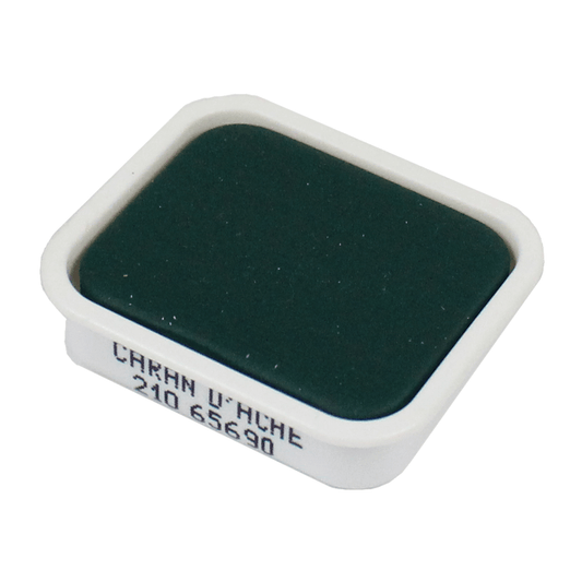 Tinta Guache Studio Caran d'Ache Pastilha 210 Emerald Green