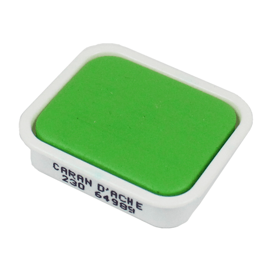Tinta Guache Studio Caran d'Ache Pastilha 230 Light Green