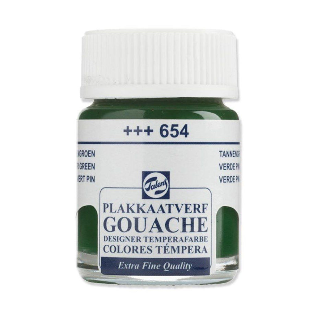 Tinta Guache Para Caligrafia Talens 16ml 654 Fir Green
