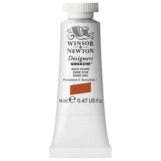 Tinta Guache Winsor & Newton Designers 14ml S1 285 Gold Ochre