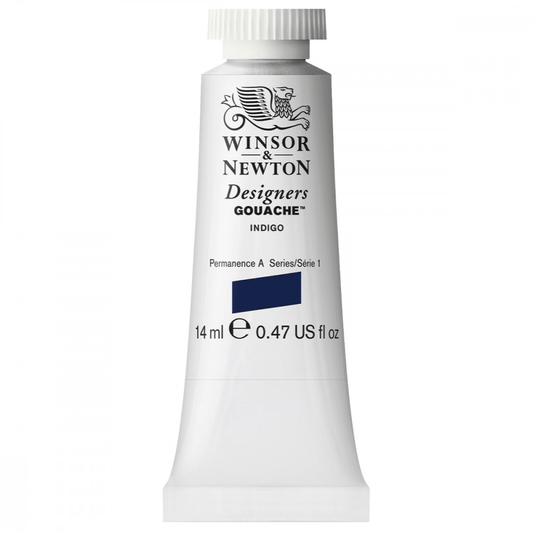 Tinta Guache Winsor & Newton Designers 14ml S1 322 Indigo
