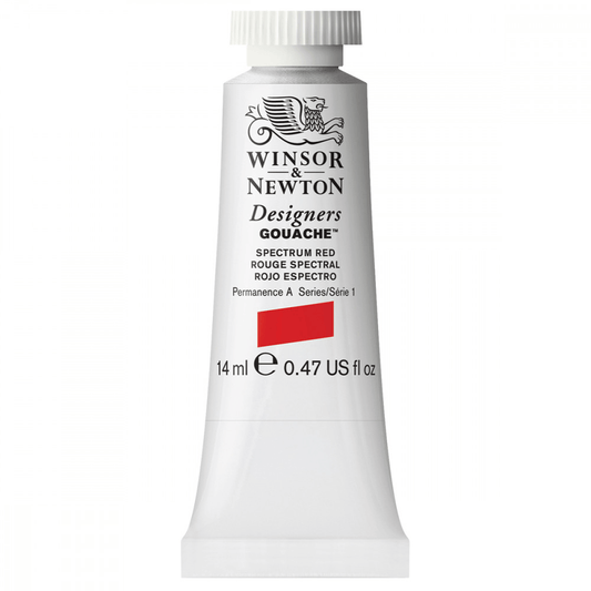 Tinta Guache Winsor & Newton Designers 14ml S1 623 Spectrum Red