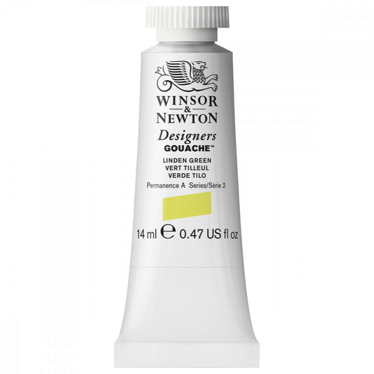 Tinta Guache Winsor & Newton Designers 14ml S2 369 Linden Green