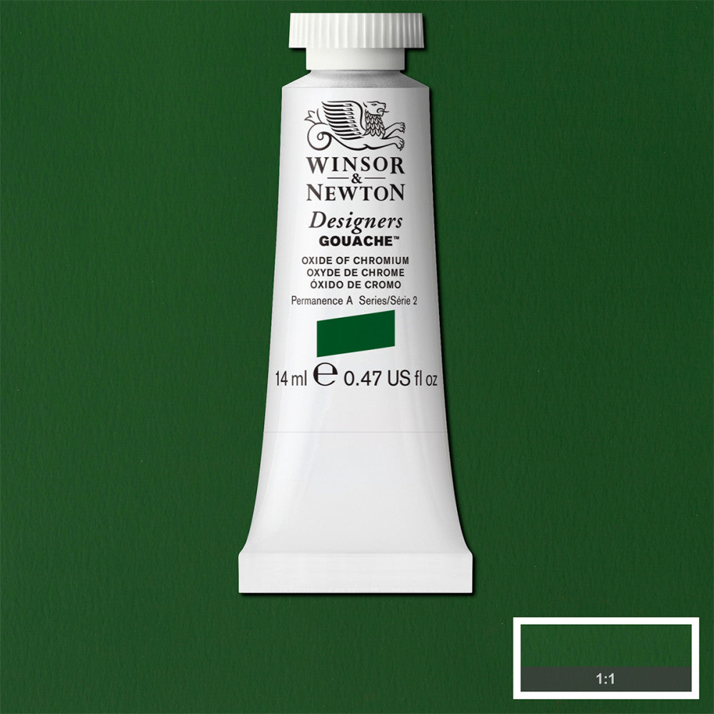 Tinta Guache Winsor & Newton Designers 14ml S2 459 Oxide of Chromium