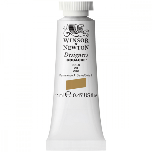 Tinta Guache Winsor & Newton Designers 14ml S3 283 Gold