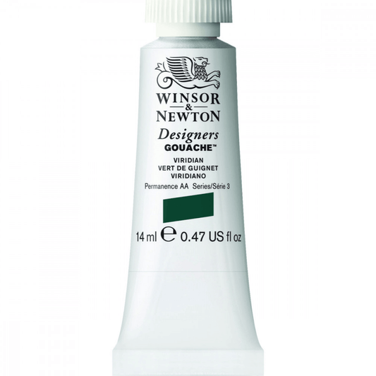 Tinta Guache Winsor & Newton Designers 14ml S3 692 Viridian