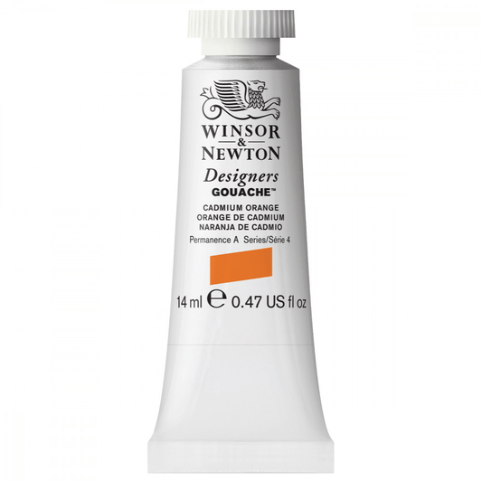 Tinta Guache Winsor & Newton Designers 14ml S4 089 Cadmium Orange