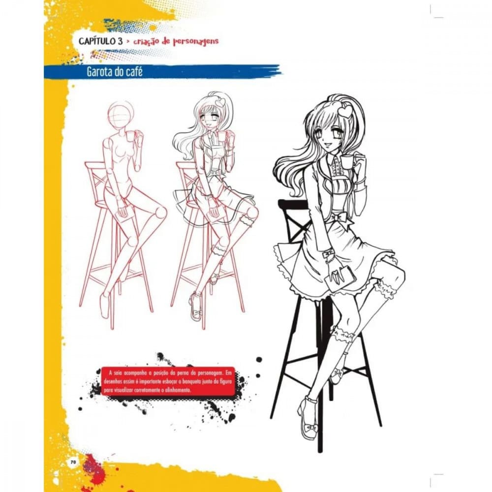 Guia Prático para Desenhar Mangá - Editora Cras - Thiago Spyked e Suu Hideto