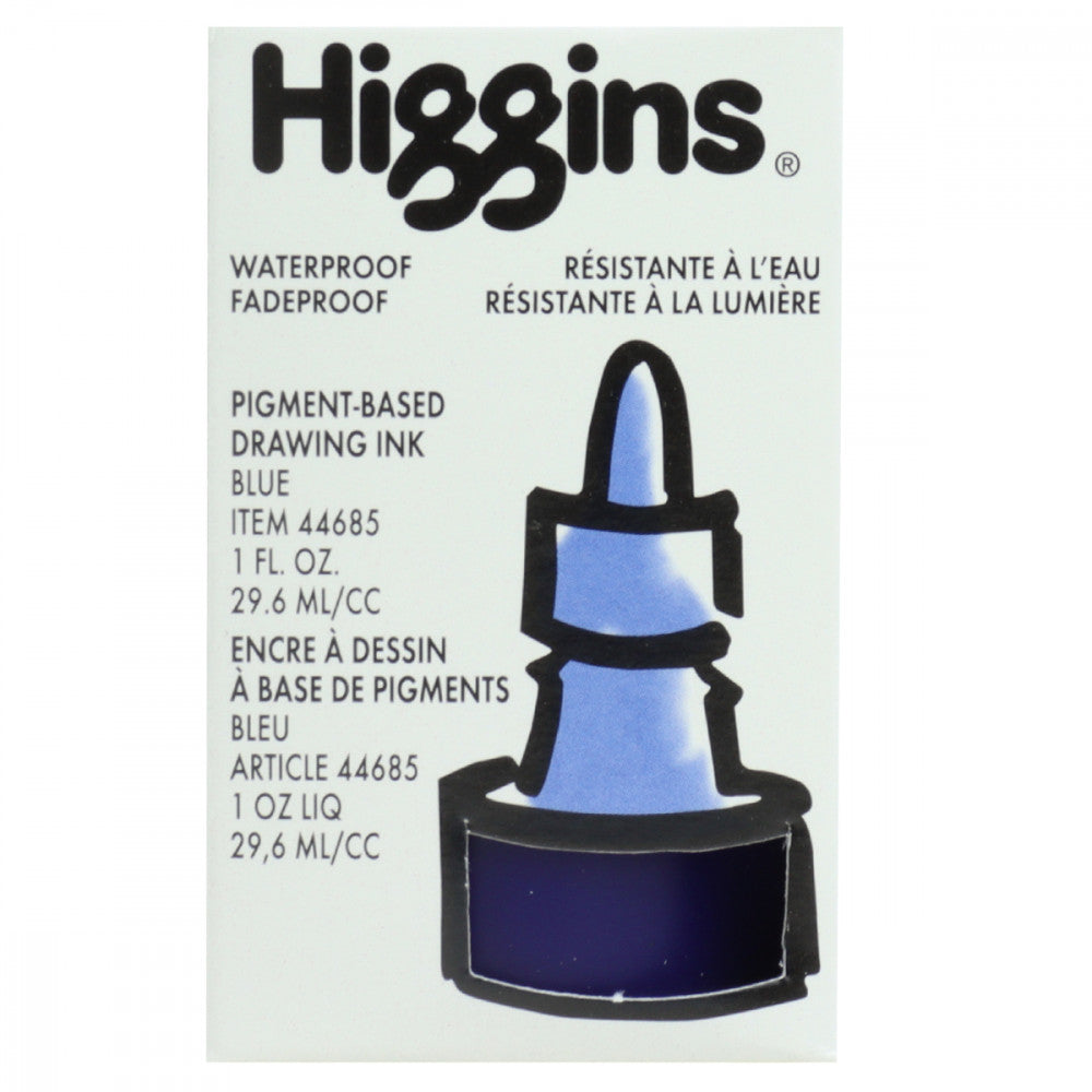 Tinta Para Desenho Higgins 29,6ml Blue