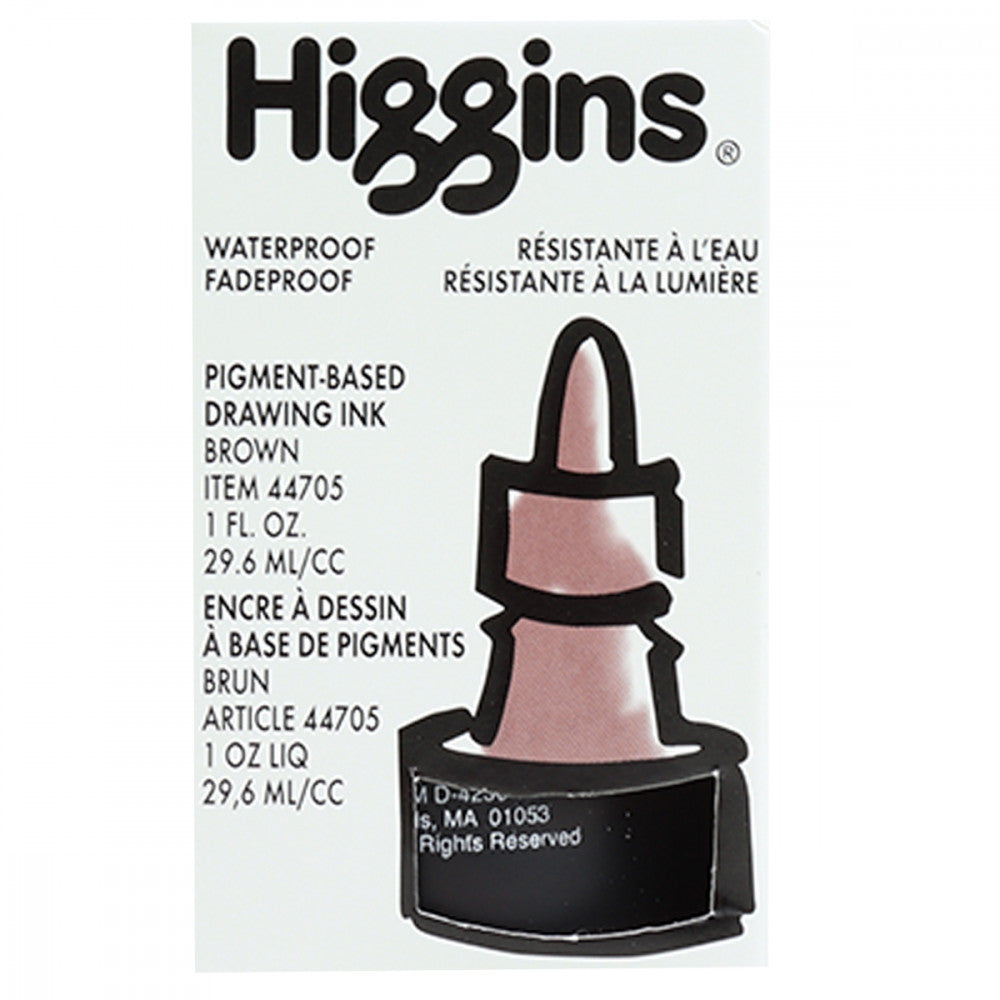 Tinta Para Desenho Higgins 29,6ml Brown