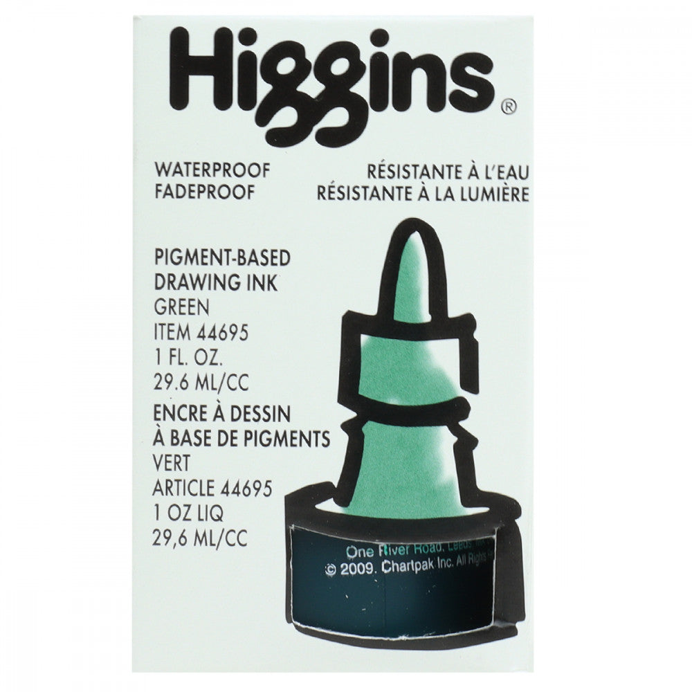 Tinta Para Desenho Higgins 29,6ml Green