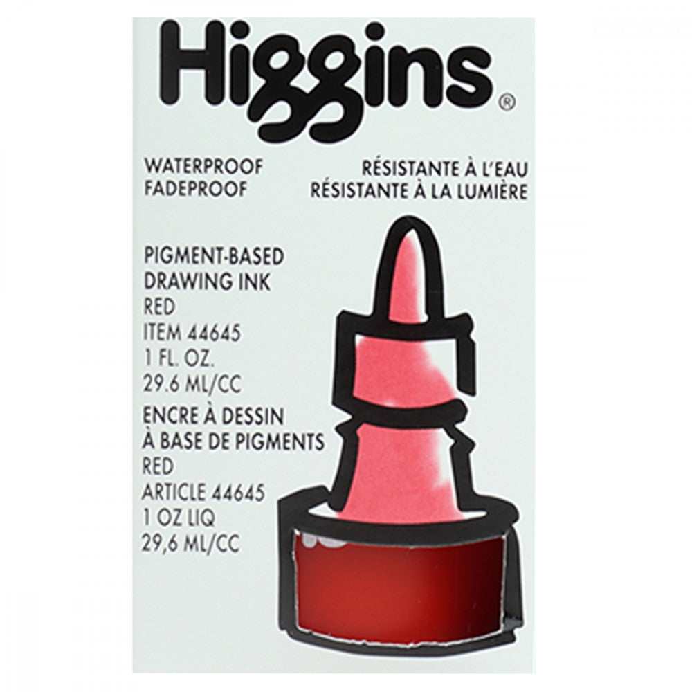 Tinta Para Desenho Higgins 29,6ml Red