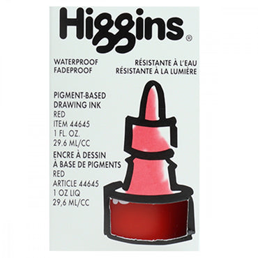 Tinta Para Desenho Higgins 29,6ml Red