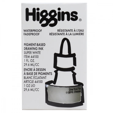 Tinta Para Desenho Higgins 29,6ml Super White