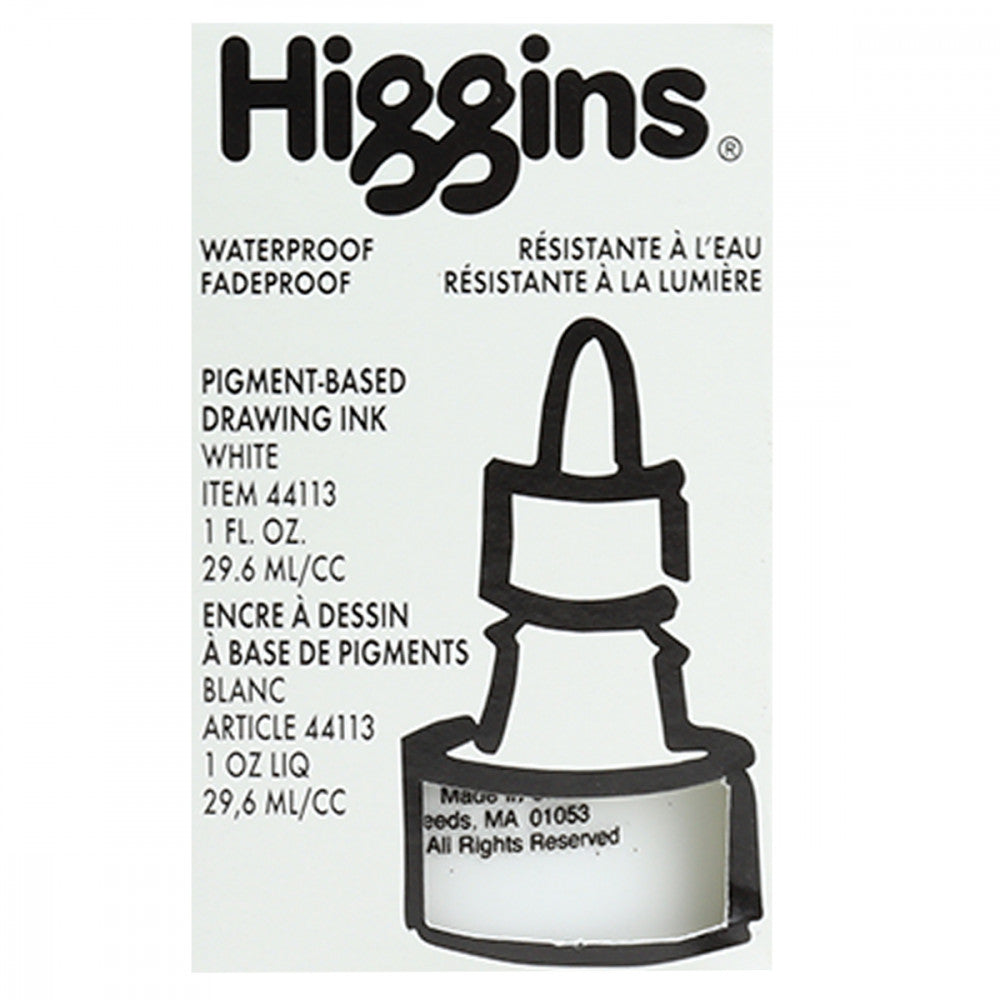 Tinta Para Desenho Higgins 29,6ml White