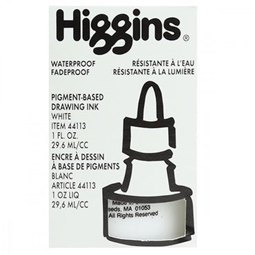 Tinta Para Desenho Higgins 29,6ml White