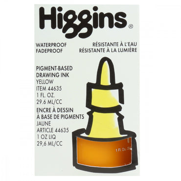 Tinta Para Desenho Higgins 29,6ml Yellow