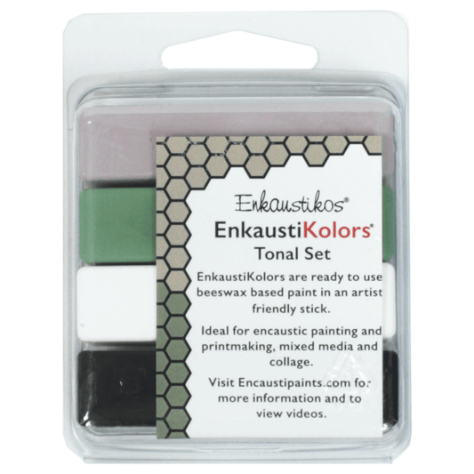 Kit Encaustica 4 Cores Tonais Enk4145 Enkaustikos
