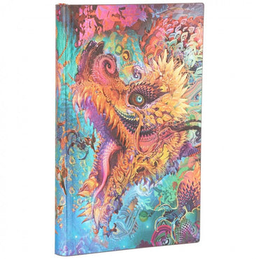 Paperblanks Humming Dragon Maxi Capa Flexível Pontilhado