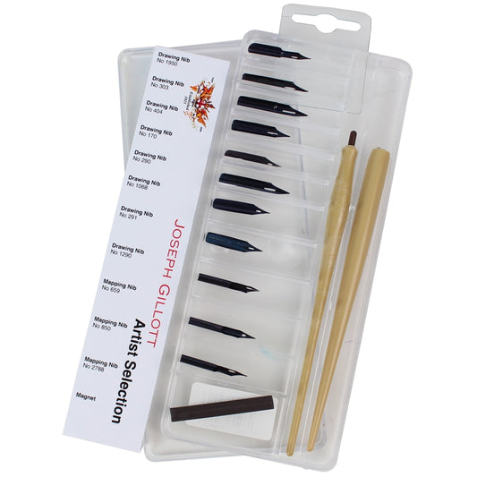 Kit Caligrafia Profissional Artist Selection Joseph Gillott