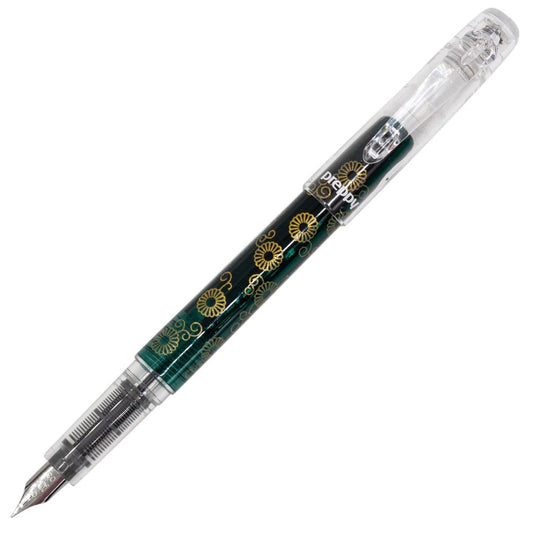 Caneta Tinteiro Platinum Preppy Maki-e F 0.3mm Kiku Karakusa