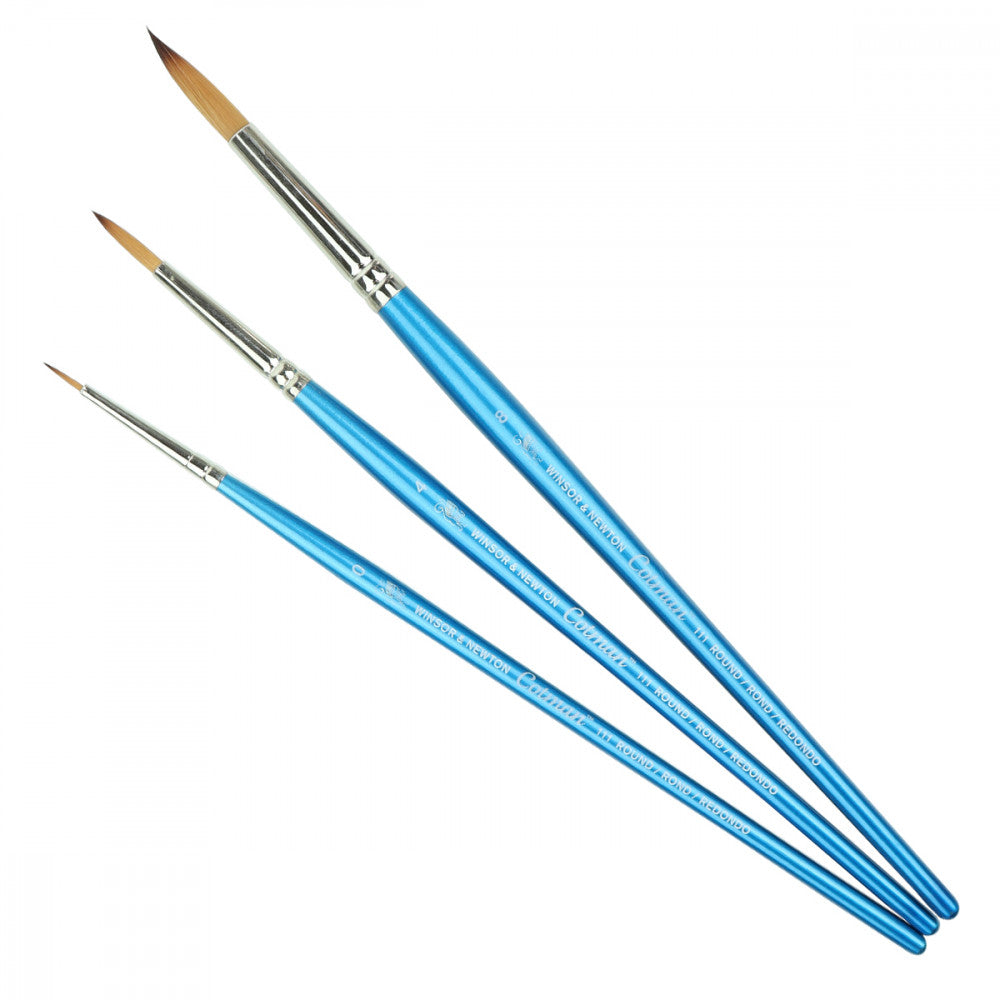 Kit Pincéis Winsor & Newton Cotman Aquarela 3 Unidades