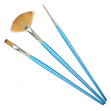 Kit Pincéis Winsor & Newton Cotman Aquarela 3 Unidades