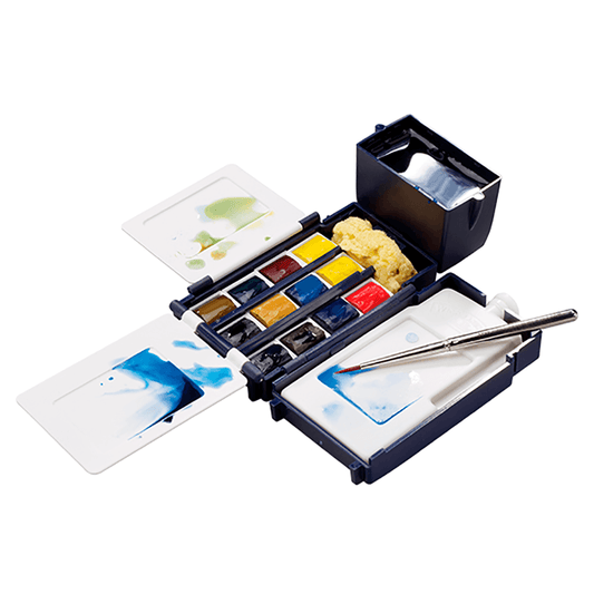 Aquarela Winsor & Newton Profissional Field Box 12 Cores