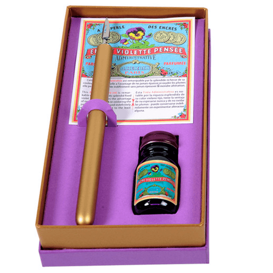 Conjunto de Caliigrafia J. Herbin Violette