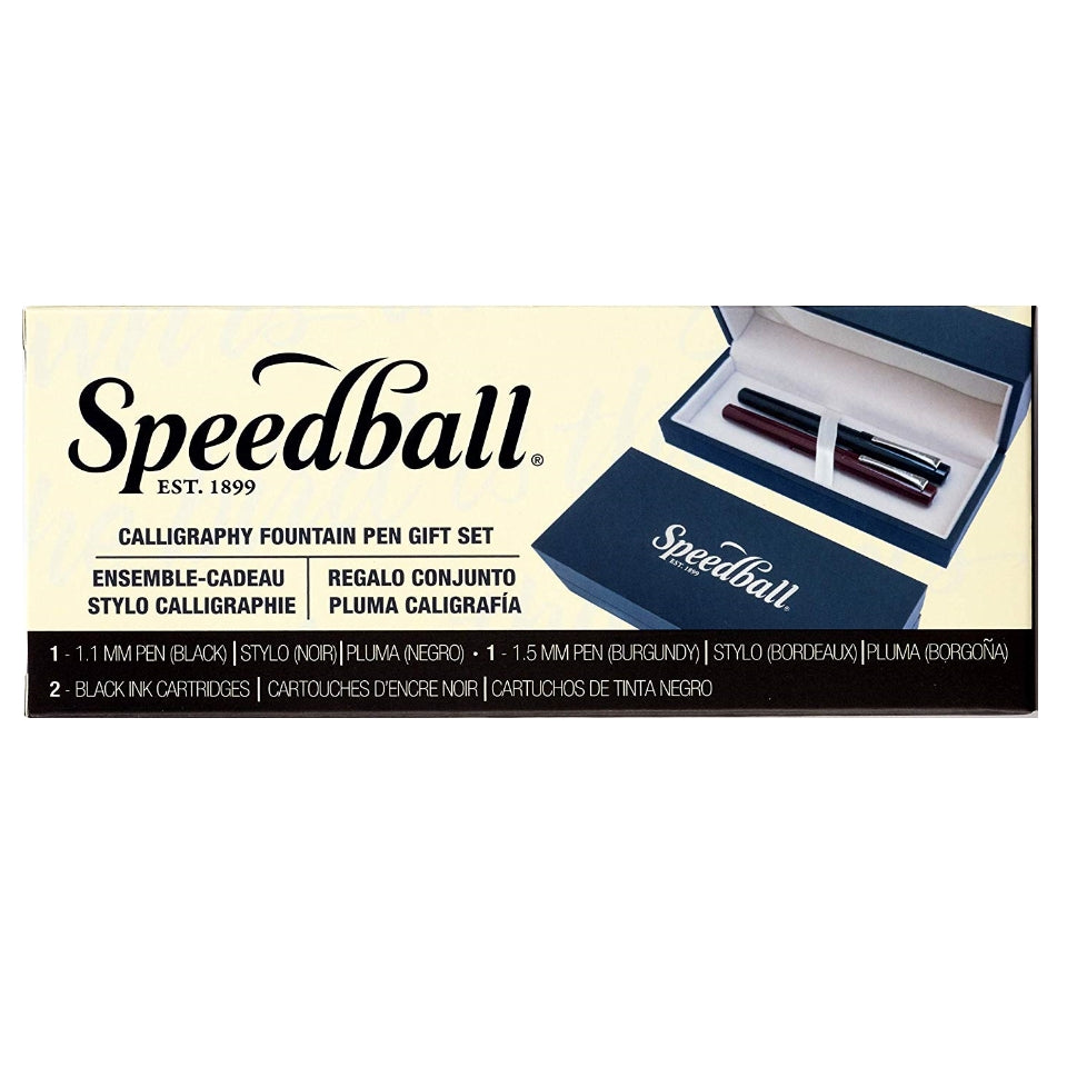 Estojo Caligrafia Caneta Tinteiro Speedball 2907