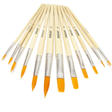 Kit de Pincéis Para Pintura Sinoart